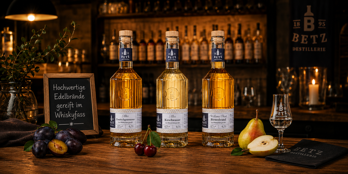 Edelbrände aus dem Whiskyfass
