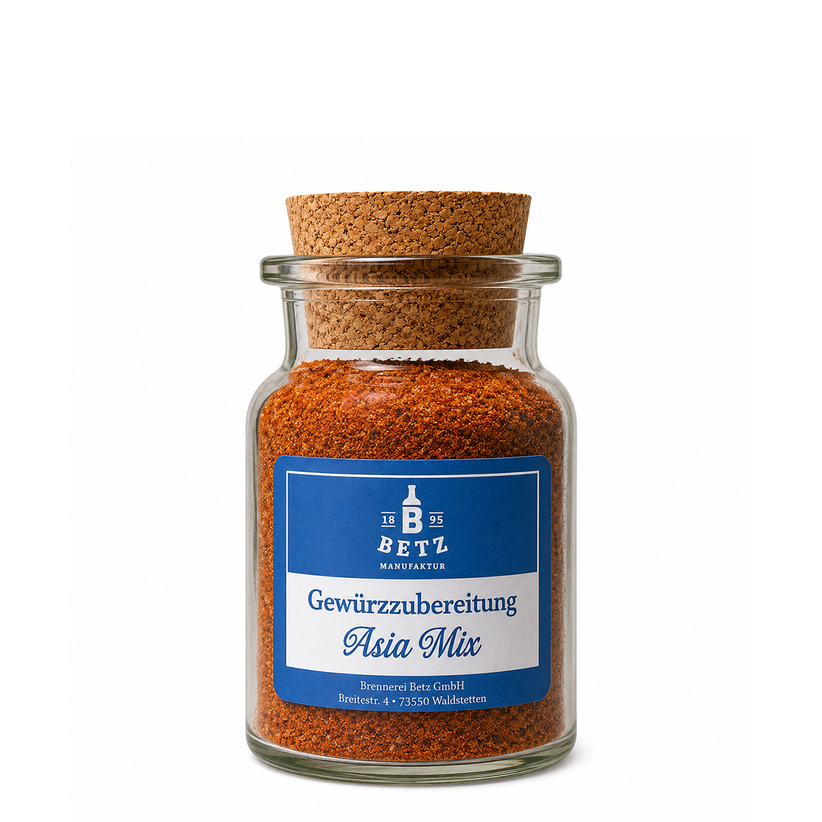 Asia Mix Gewürzmischung im Korkenglas, 110 g