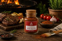 BBQ Steak Rub im Korkenglas, 100 g