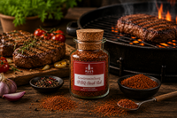 BBQ Steak Rub im Korkenglas, 100 g