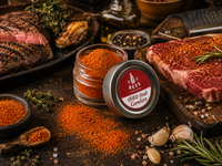 BBQ Steak Rub Gewürzmischung im Schraubglas, 40 g