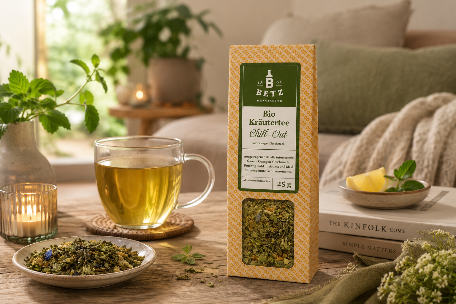 BIO Kräutertee Chill Out in Präsentkartonage