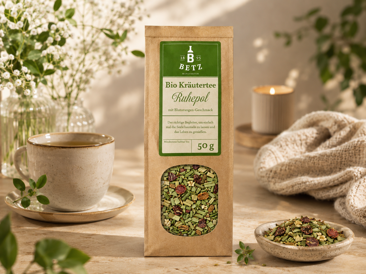 BIO Kräutertee "Ruhepol" in Papiertüte