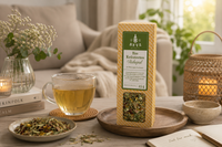 BIO Kräutertee Ruhepol in Präsentkartonage