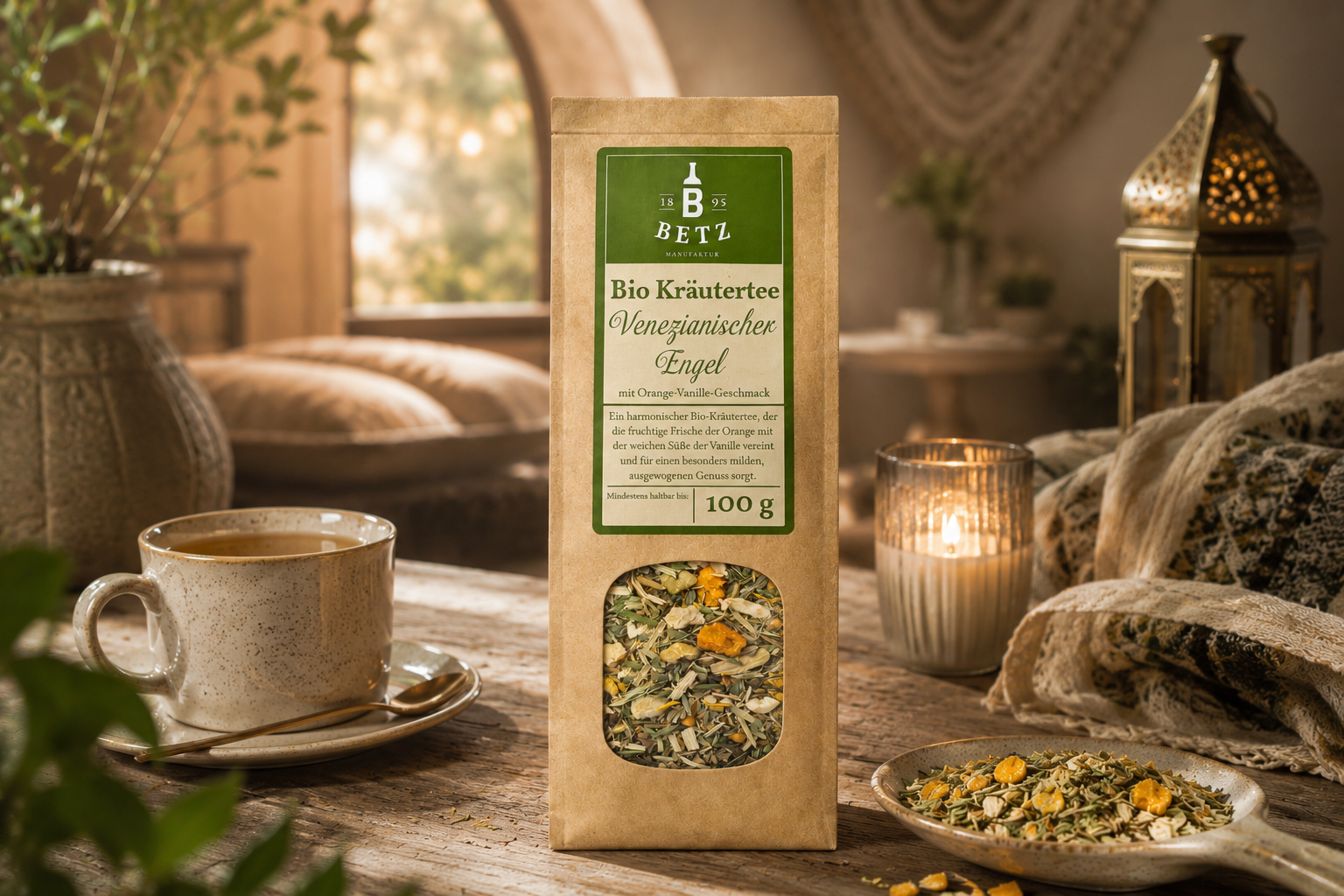 BIO Kräutertee Venezianischer Engel in Papiertüte
