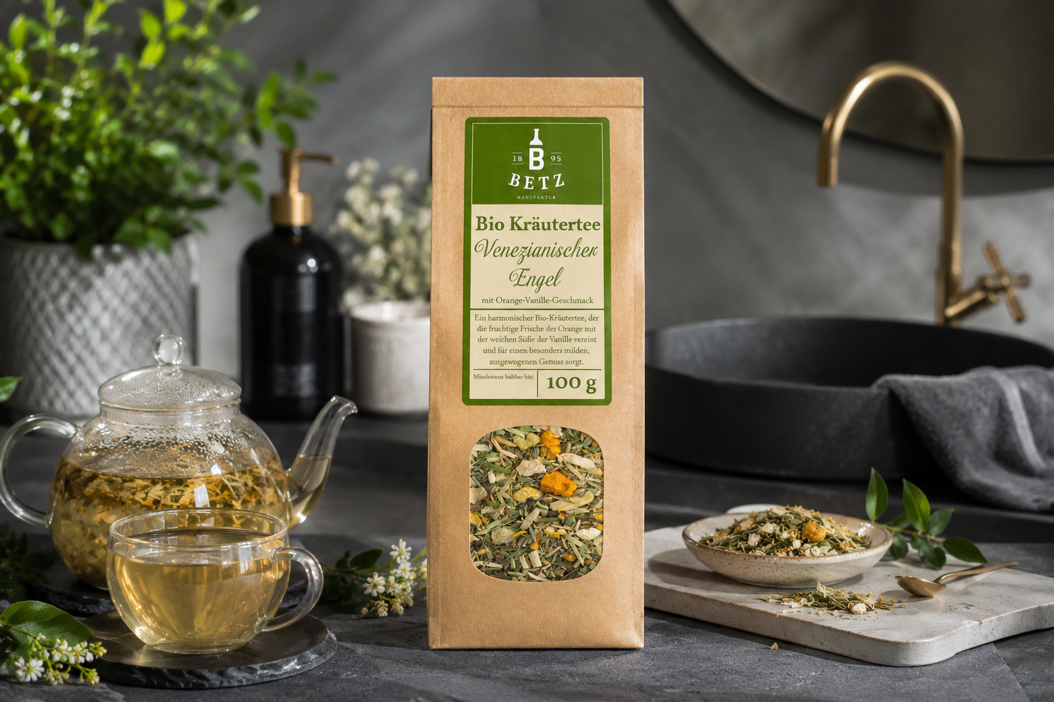 BIO Kräutertee Venezianischer Engel in Papiertüte