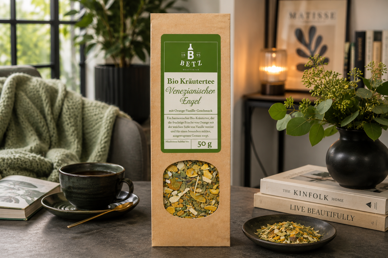 BIO Kräutertee Venezianischer Engel in Papiertüte