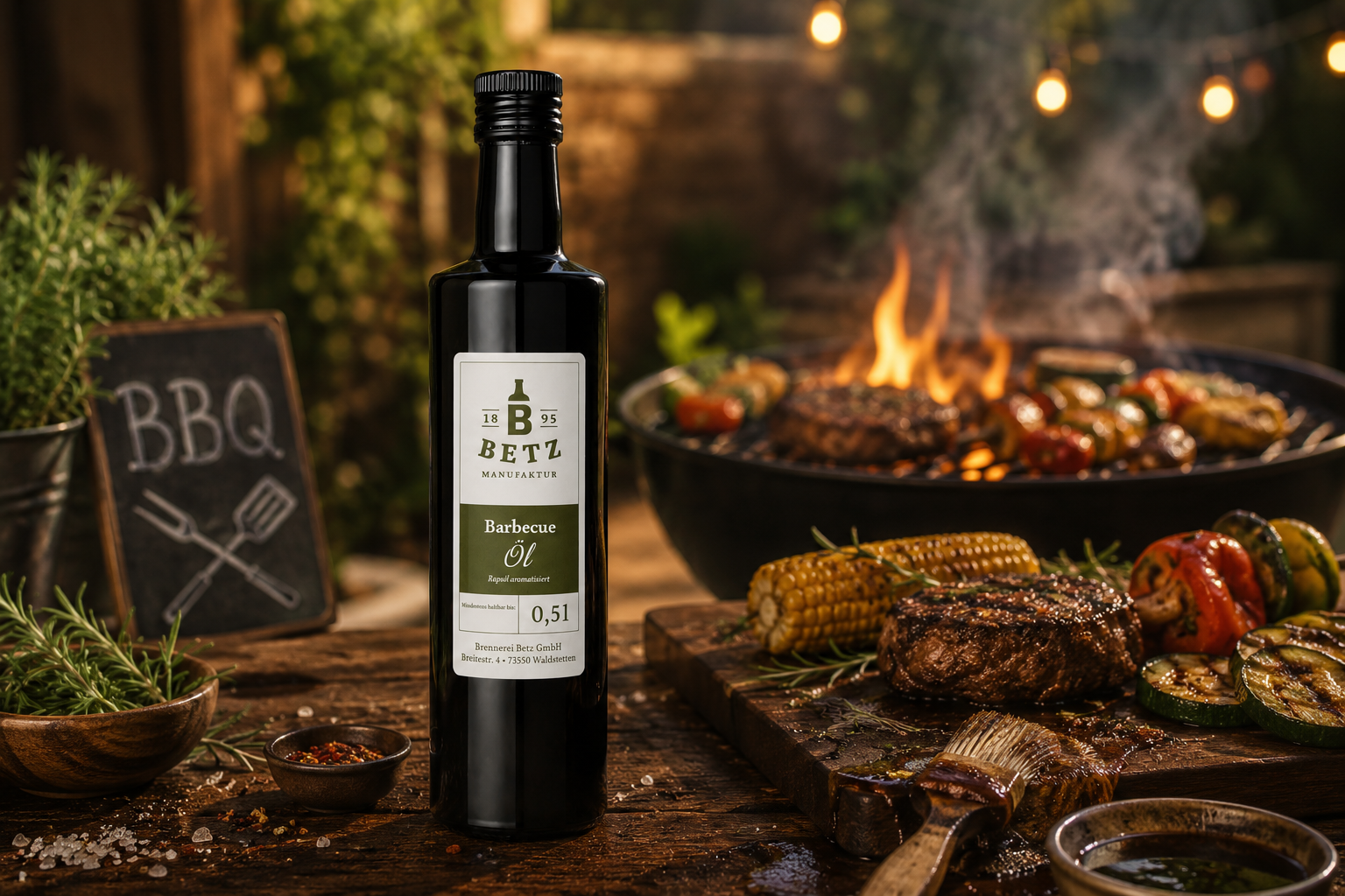 Barbecue-Öl
