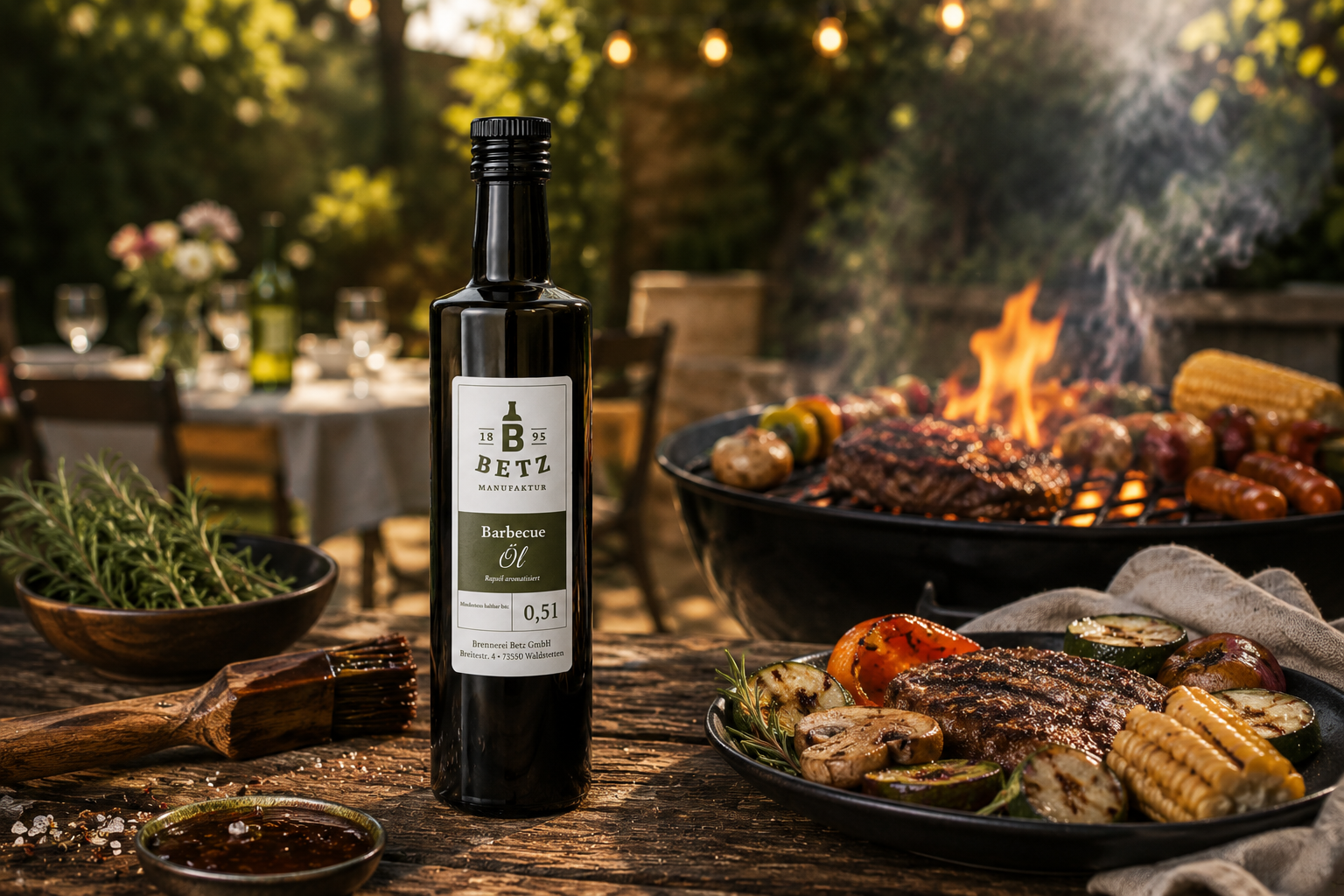 Barbecue-Öl