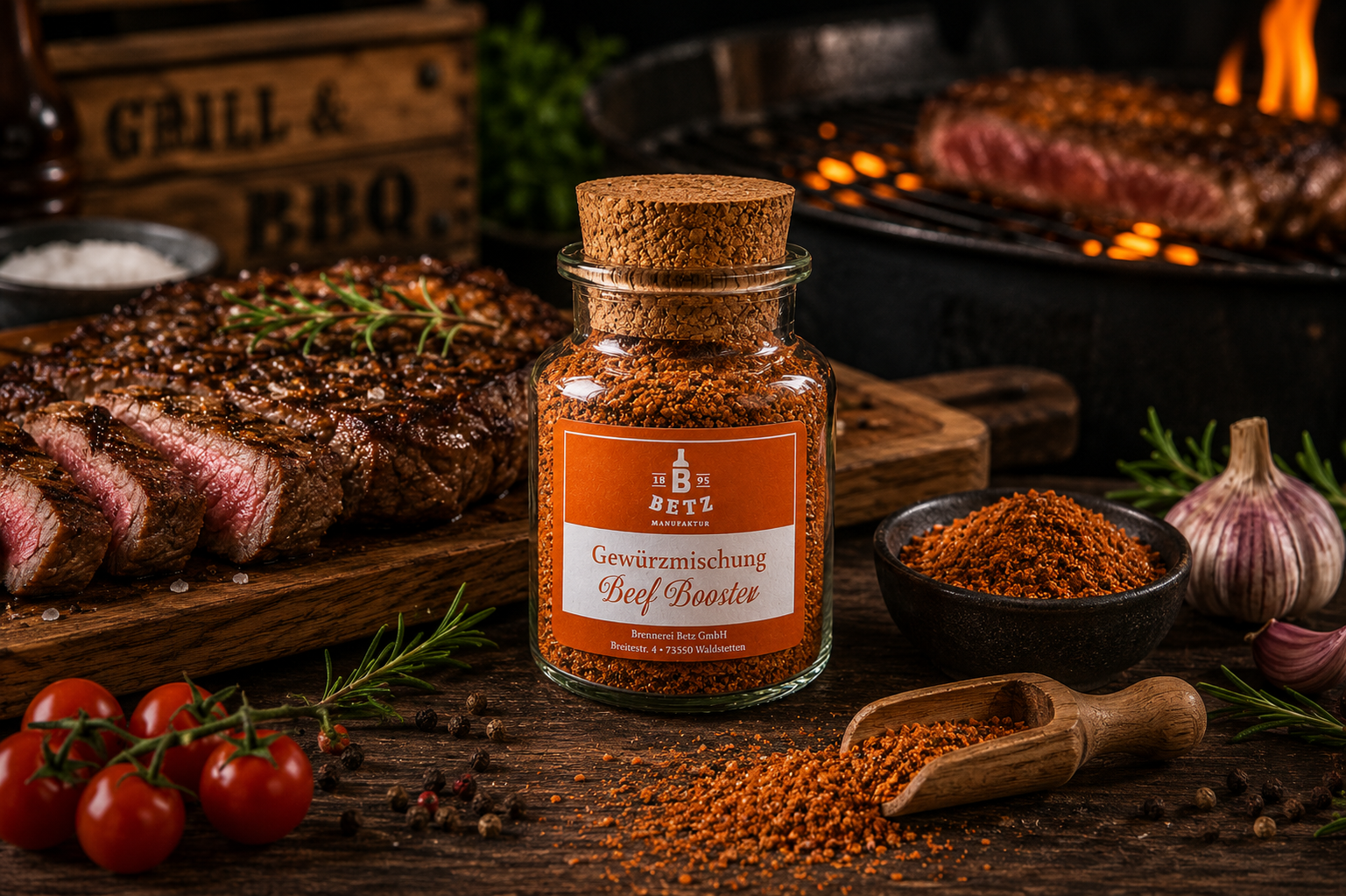 Beef Booster im Korkenglas, 120 g