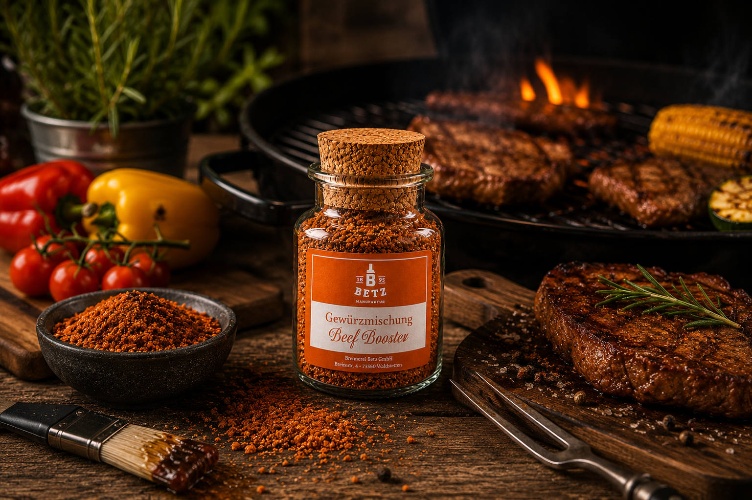Beef Booster im Korkenglas, 120 g