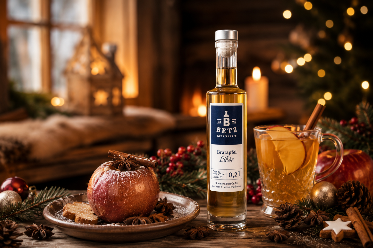 Bratapfel-Likör, 20 % vol.
