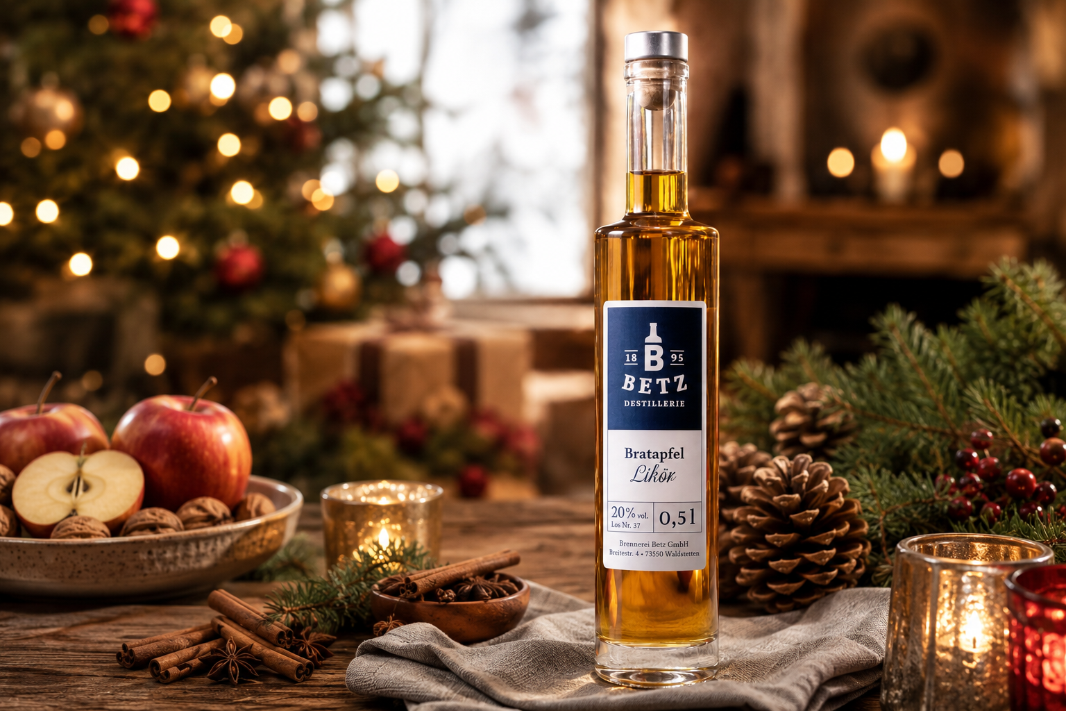 Bratapfel-Likör, 20 % vol.