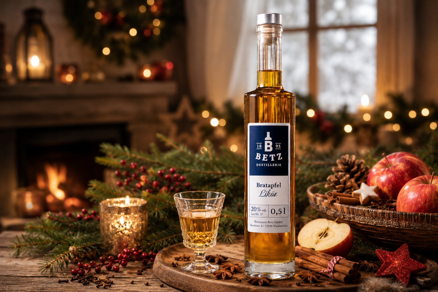 Bratapfel-Likör, 20 % vol.