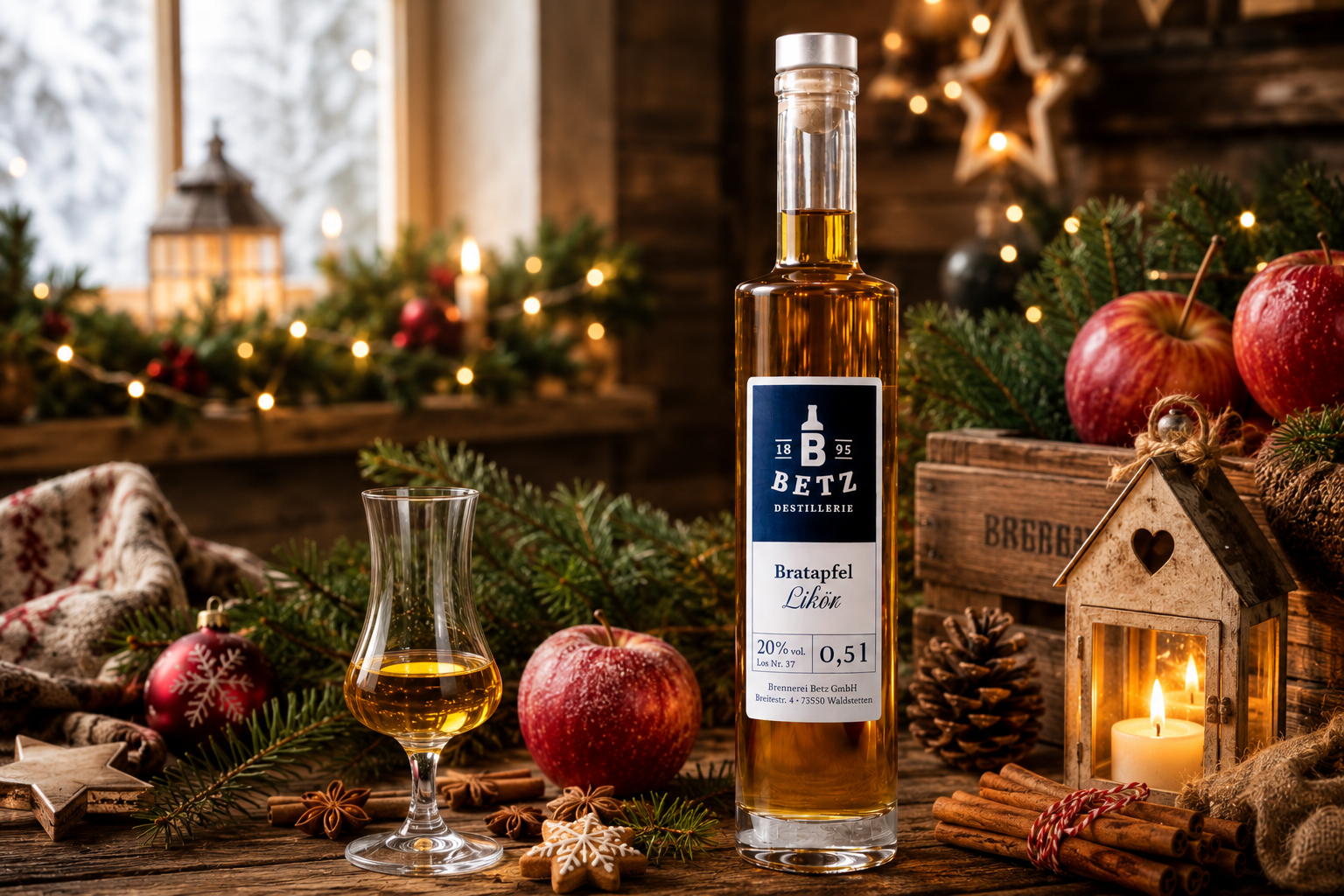 Bratapfel-Likör, 20 % vol.
