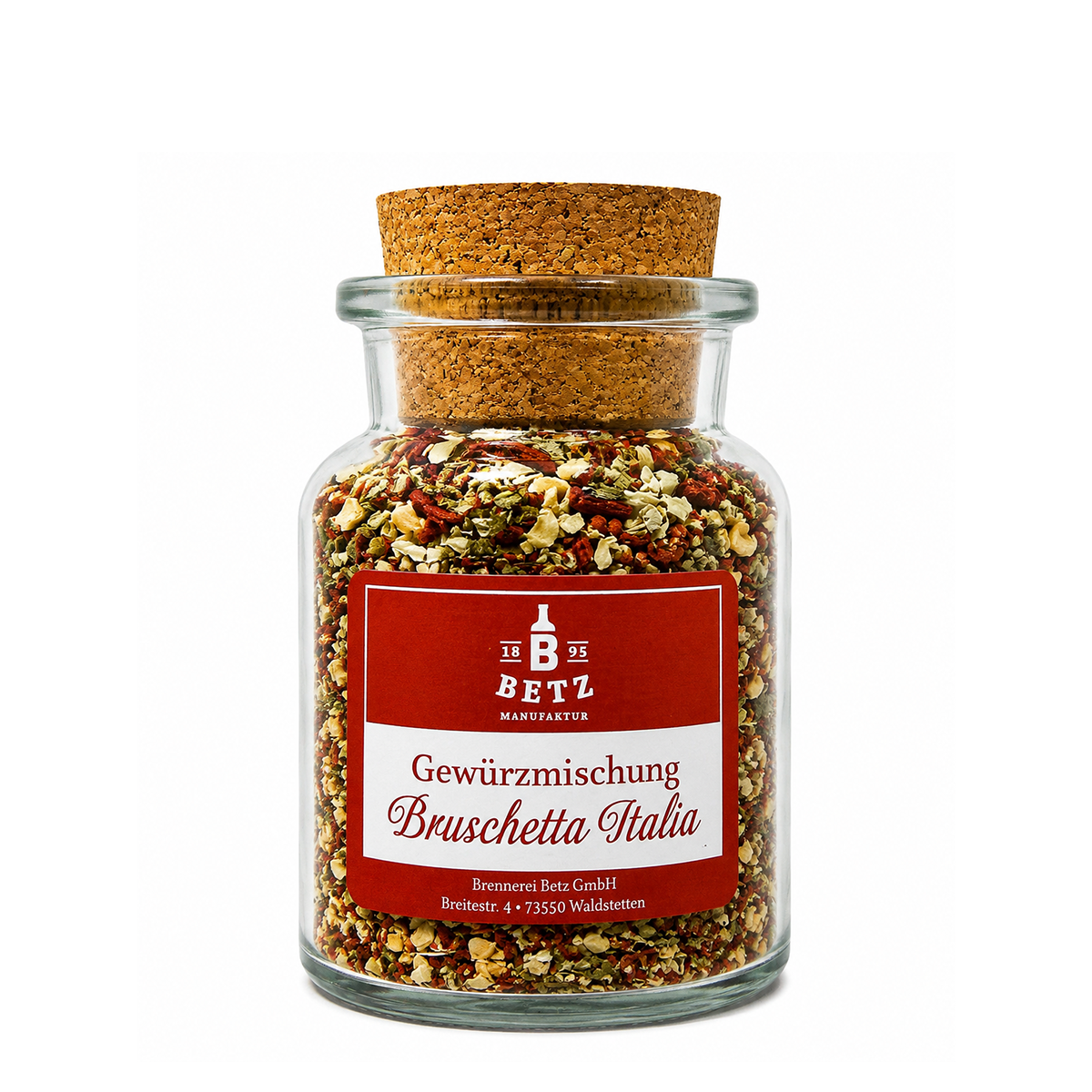 Bruschetta Italia Gewürzmischung im Korkenglas, 70 g