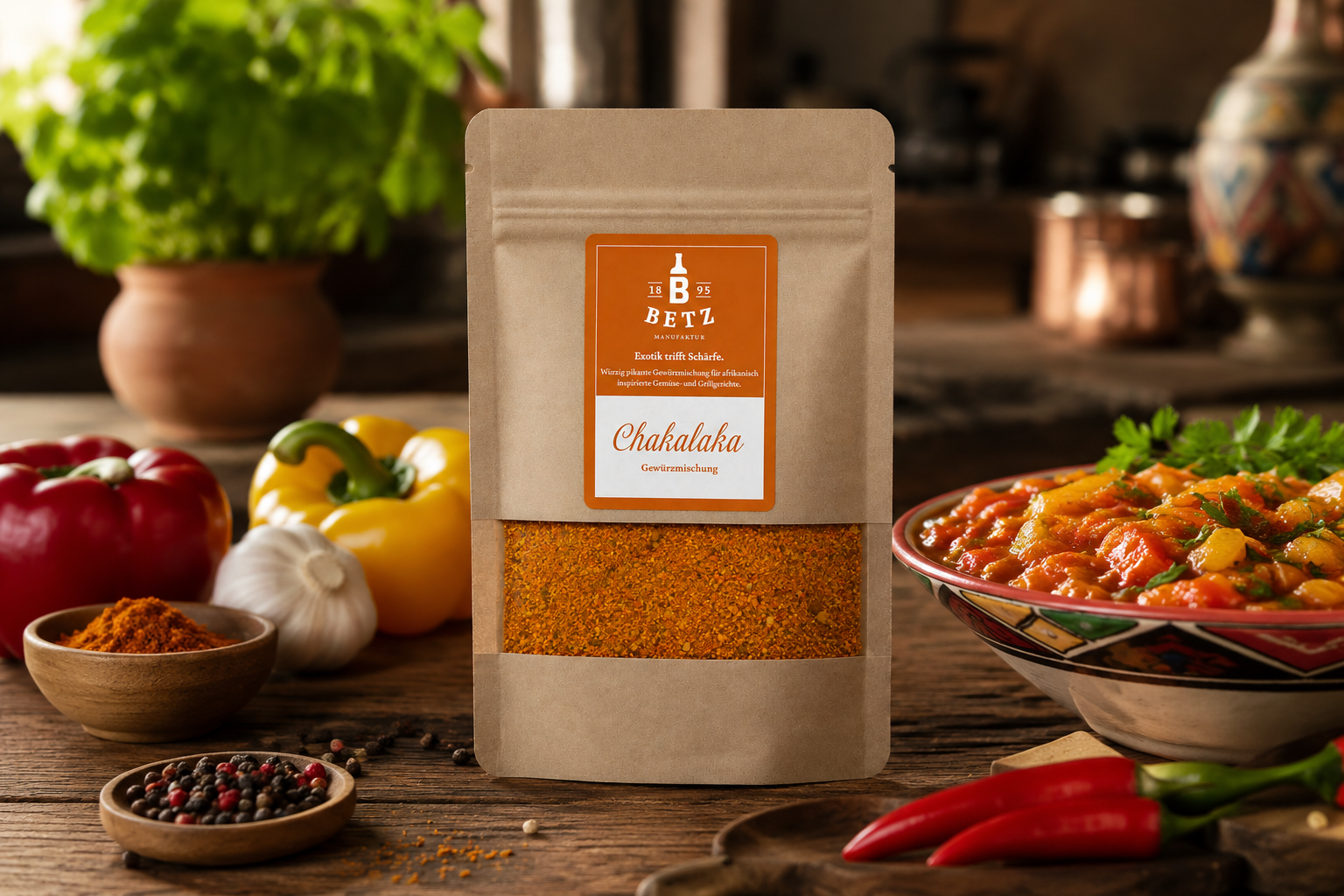 Chakalaka Gewürzmischung in Mailingtüte, 15 g
