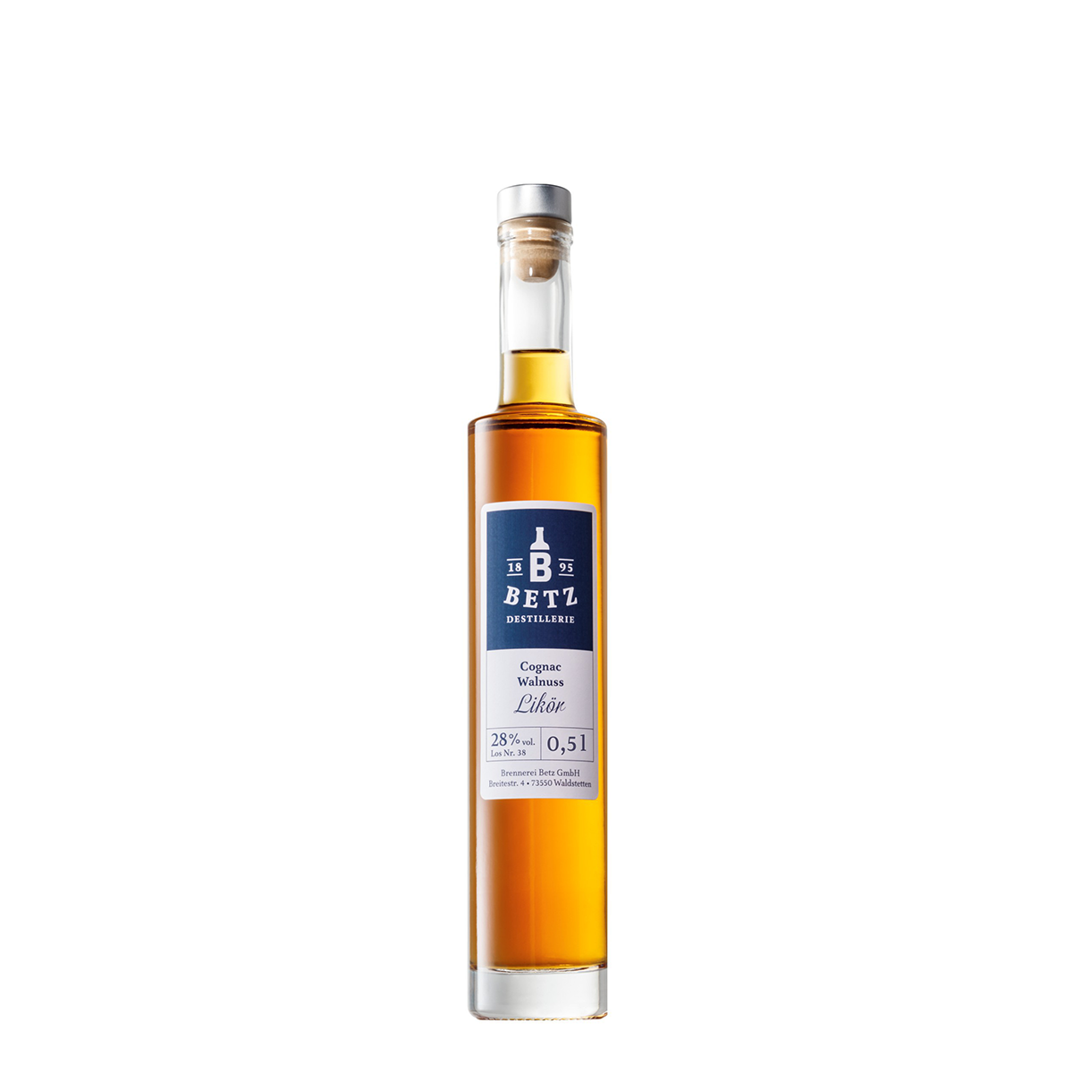 Cognac-Walnuss-Likör, 28 % vol.