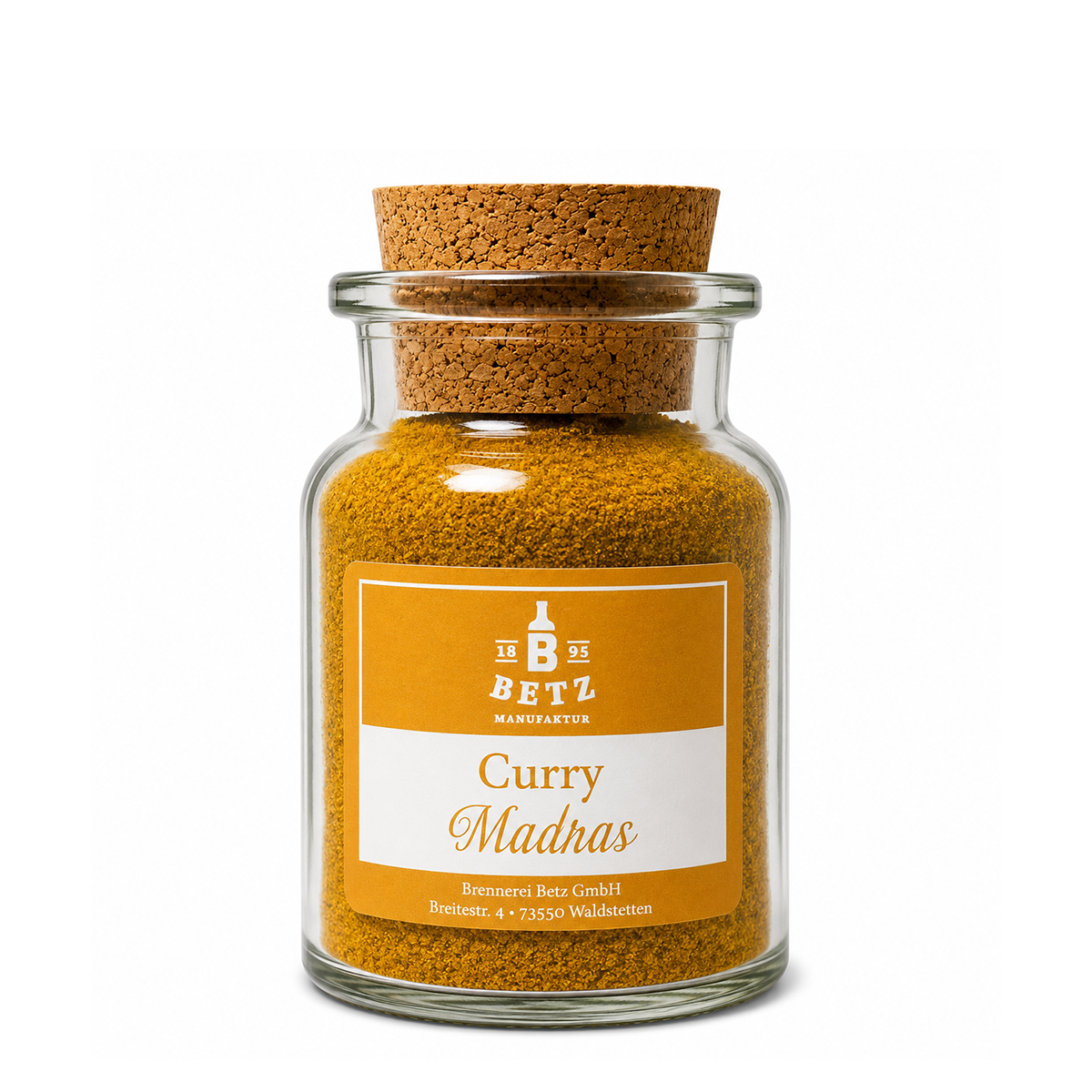 Curry Madras im Korkenglas, 80 g
