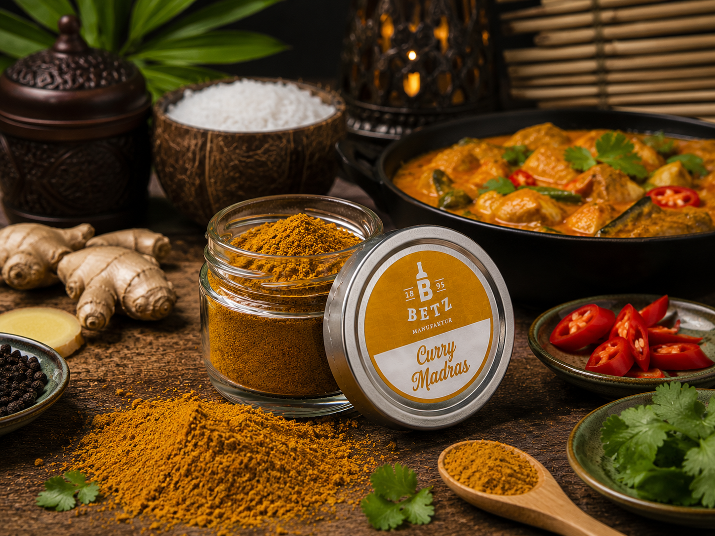 Curry Madras im Schraubglas, 25 g