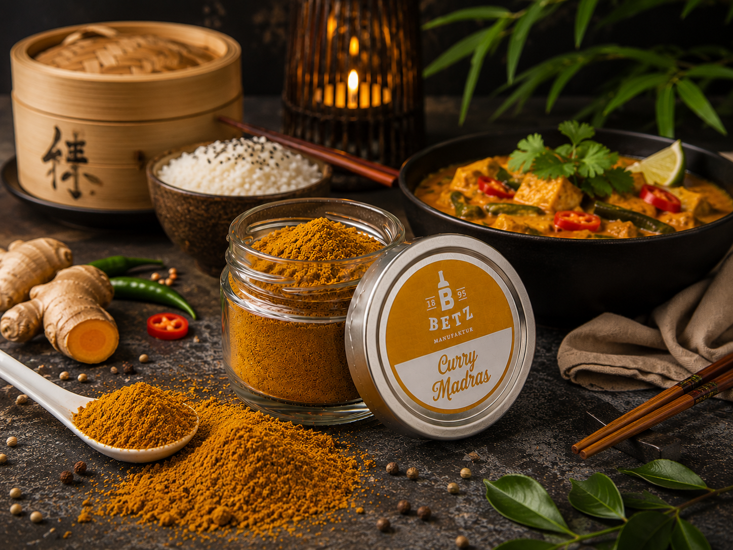 Curry Madras im Schraubglas, 25 g