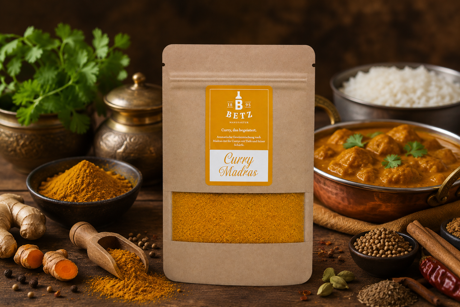 Curry Madras in Mailingtüte, 15 g