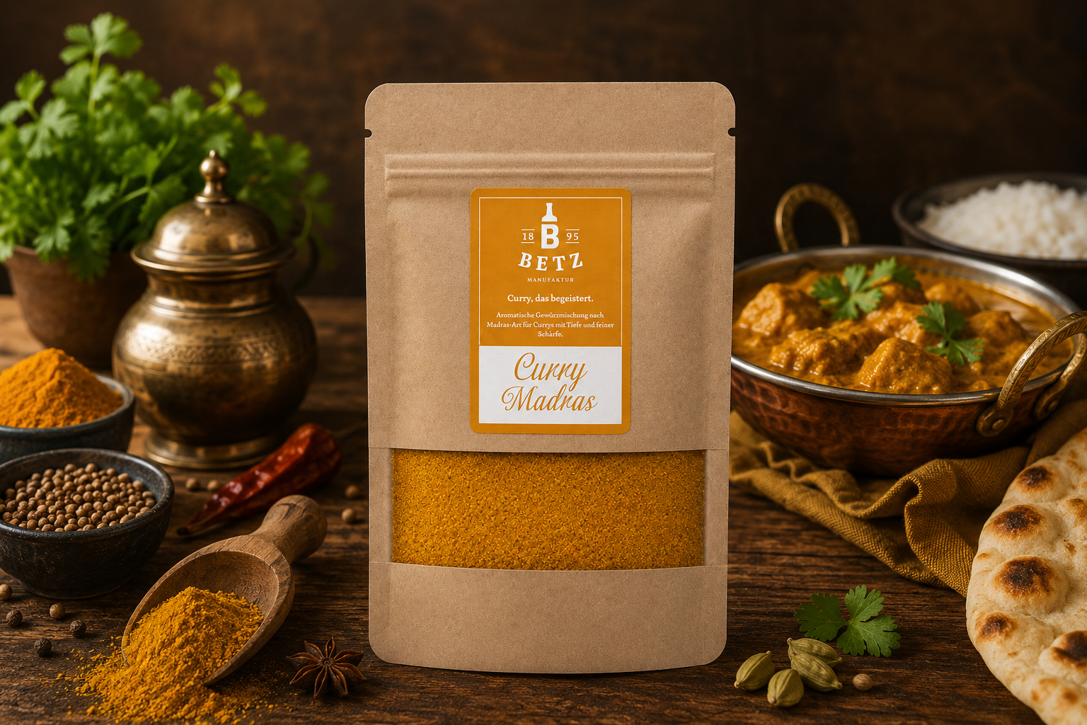 Curry Madras in Mailingtüte, 15 g