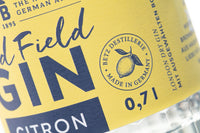 Cold Field Gin Citron, 40 % vol.