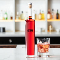 Roter Weinbergpfirsich-Likör 25 % vol. in Schmuckflasche Bali