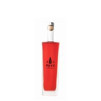 Roter Weinbergpfirsich-Likör 25 % vol. in Schmuckflasche Mauritius 0,5 l