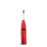 Roter Weinbergpfirsich-Likör 25 % vol. in Schmuckflasche Renana 0,5 l