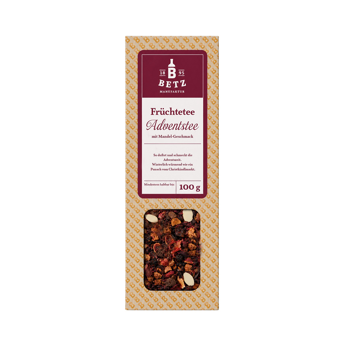 Früchtetee "Adventstee" in Präsentkartonage