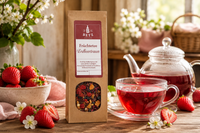 Früchtetee "Erdbeertraum" in Papiertüte