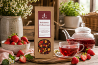Früchtetee "Erdbeertraum" in Papiertüte