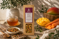 Früchtetee "Mango Karotte" in Präsentkartonage