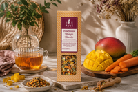 Früchtetee "Mango Karotte" in Präsentkartonage