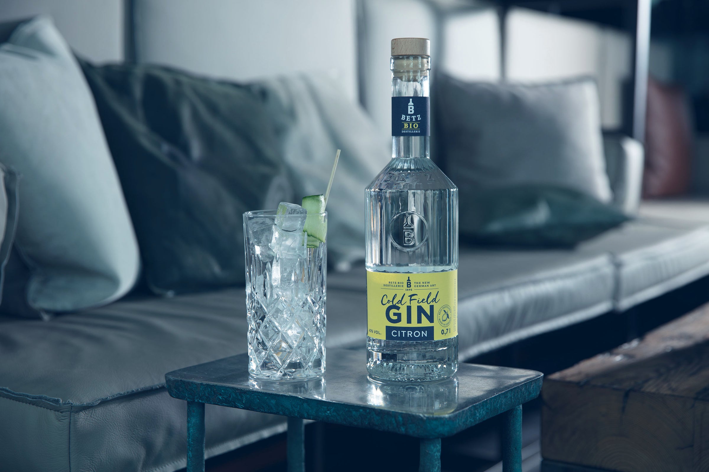 Cold Field Gin Citron, 40 % vol.