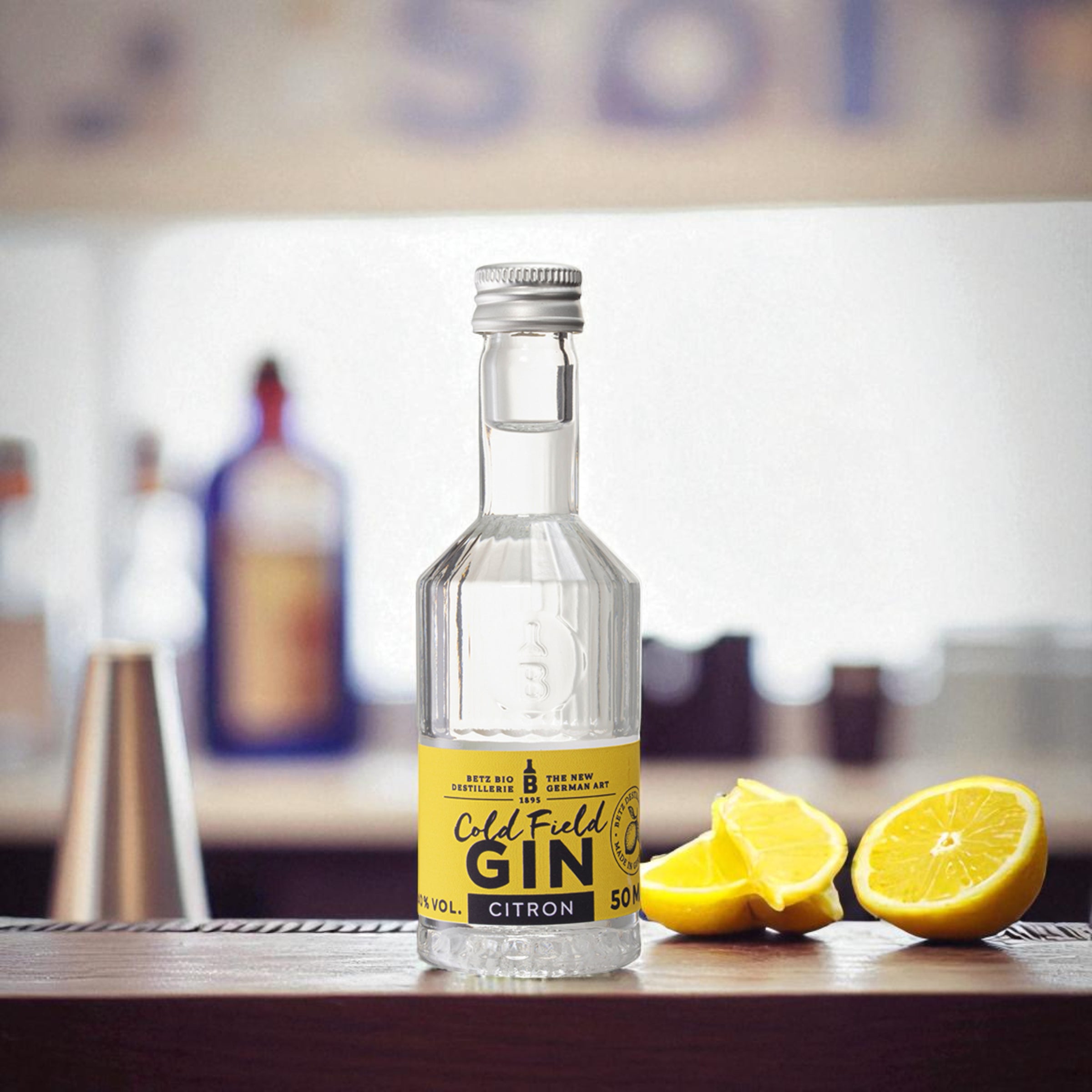 Cold Field Gin Citron 50 ml, 40 % vol.