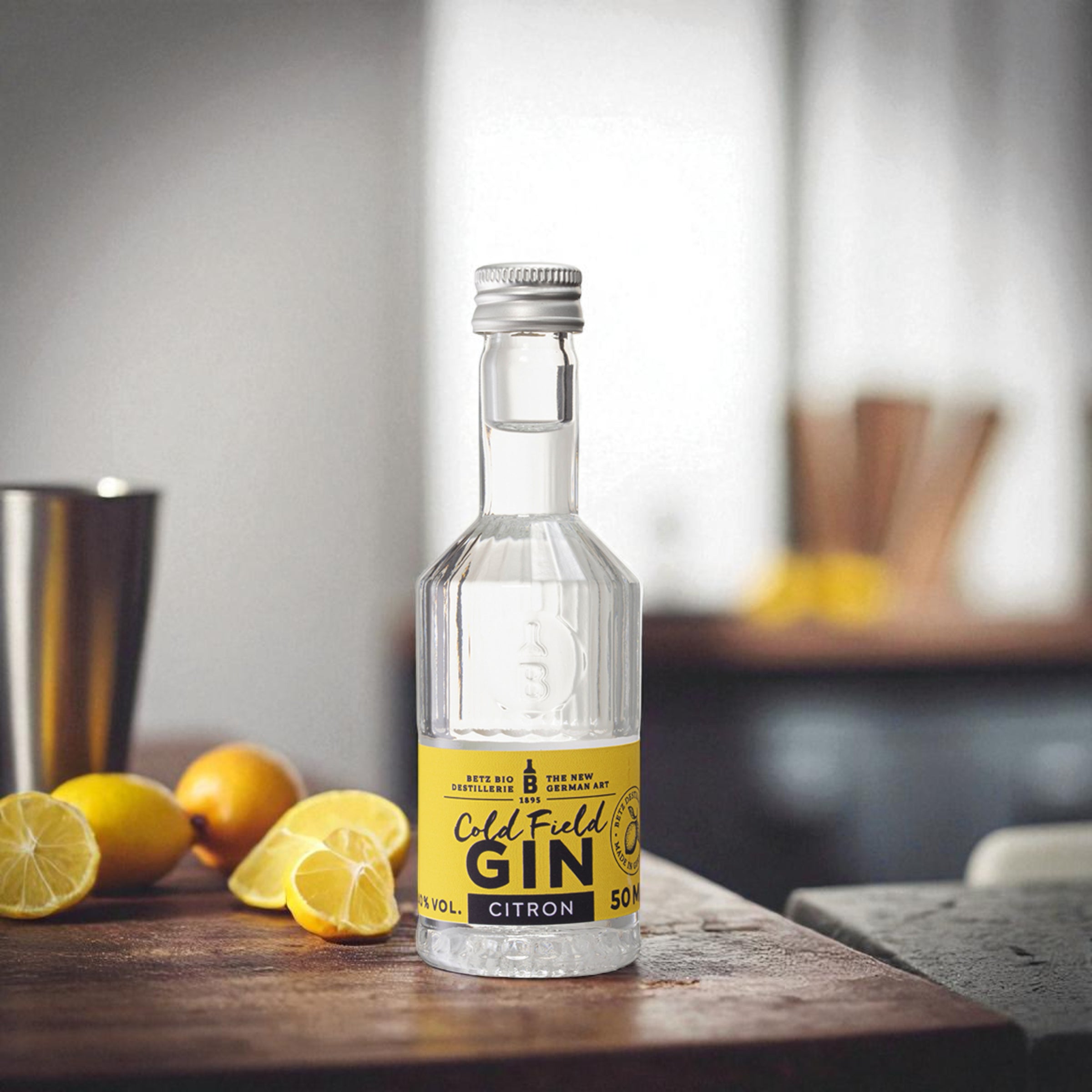 Cold Field Gin Citron 50 ml, 40 % vol.