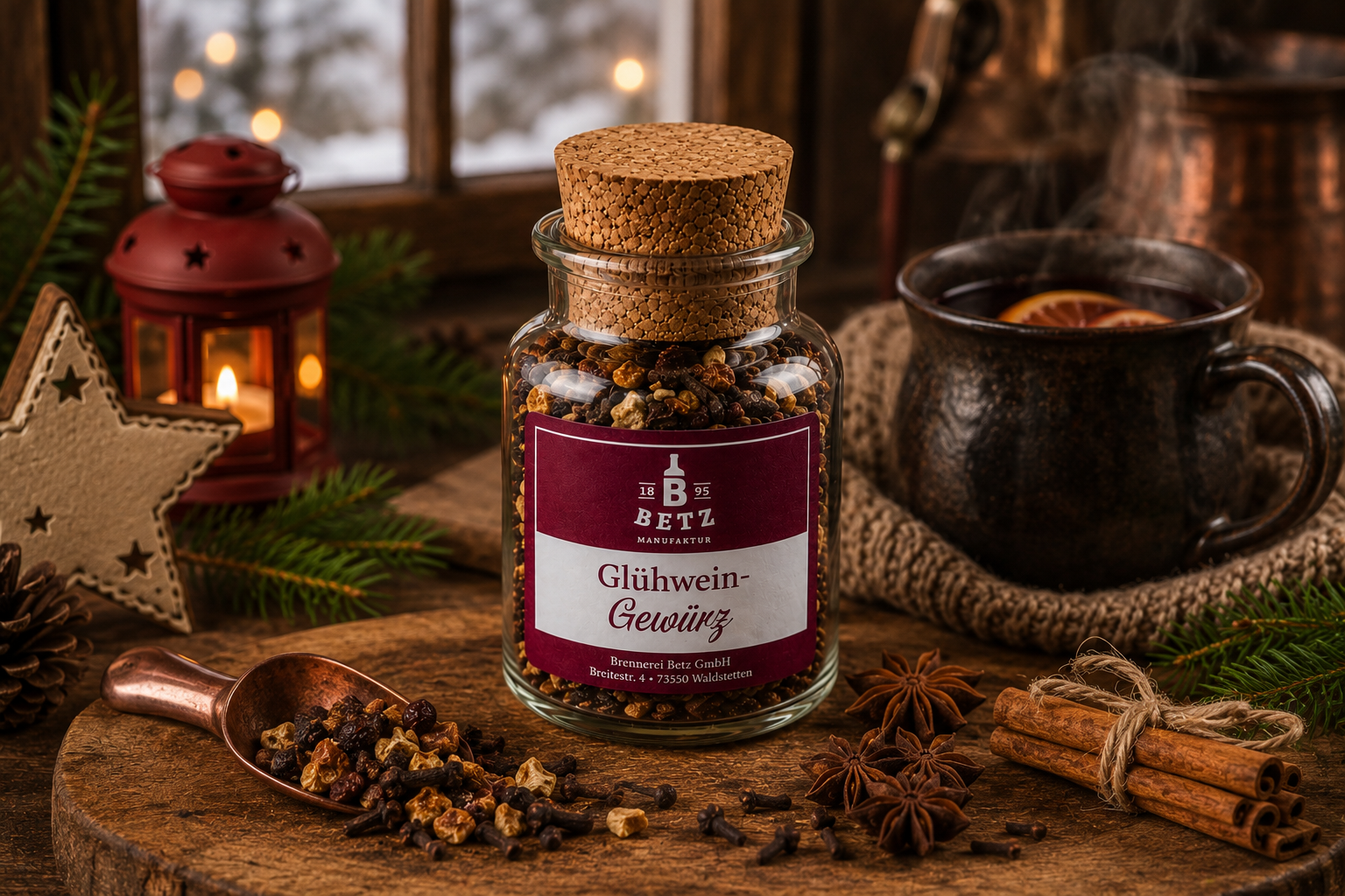 Glühweingewürz im Korkenglas, 55 g