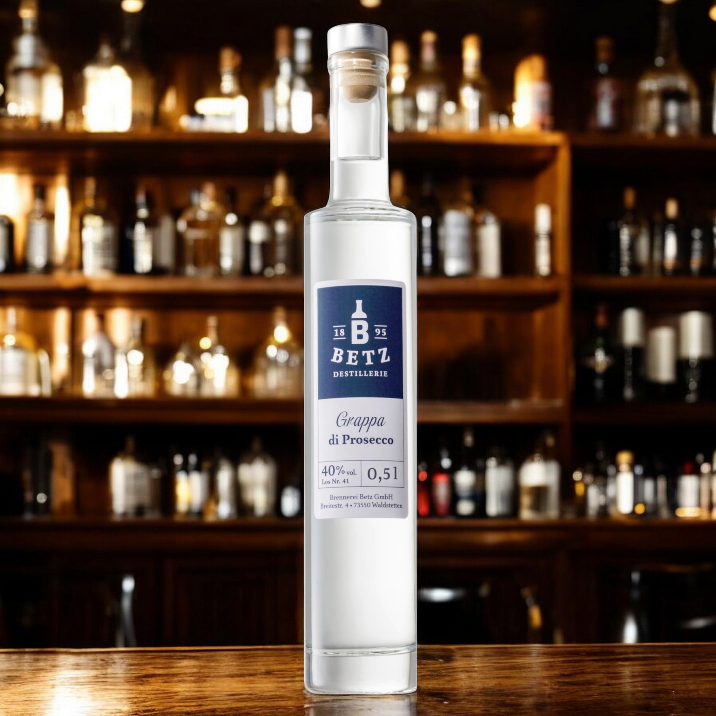 Grappa di Prosecco, 40% vol.