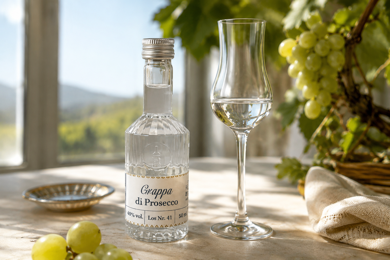 Grappa di Prosecco, 40% vol.