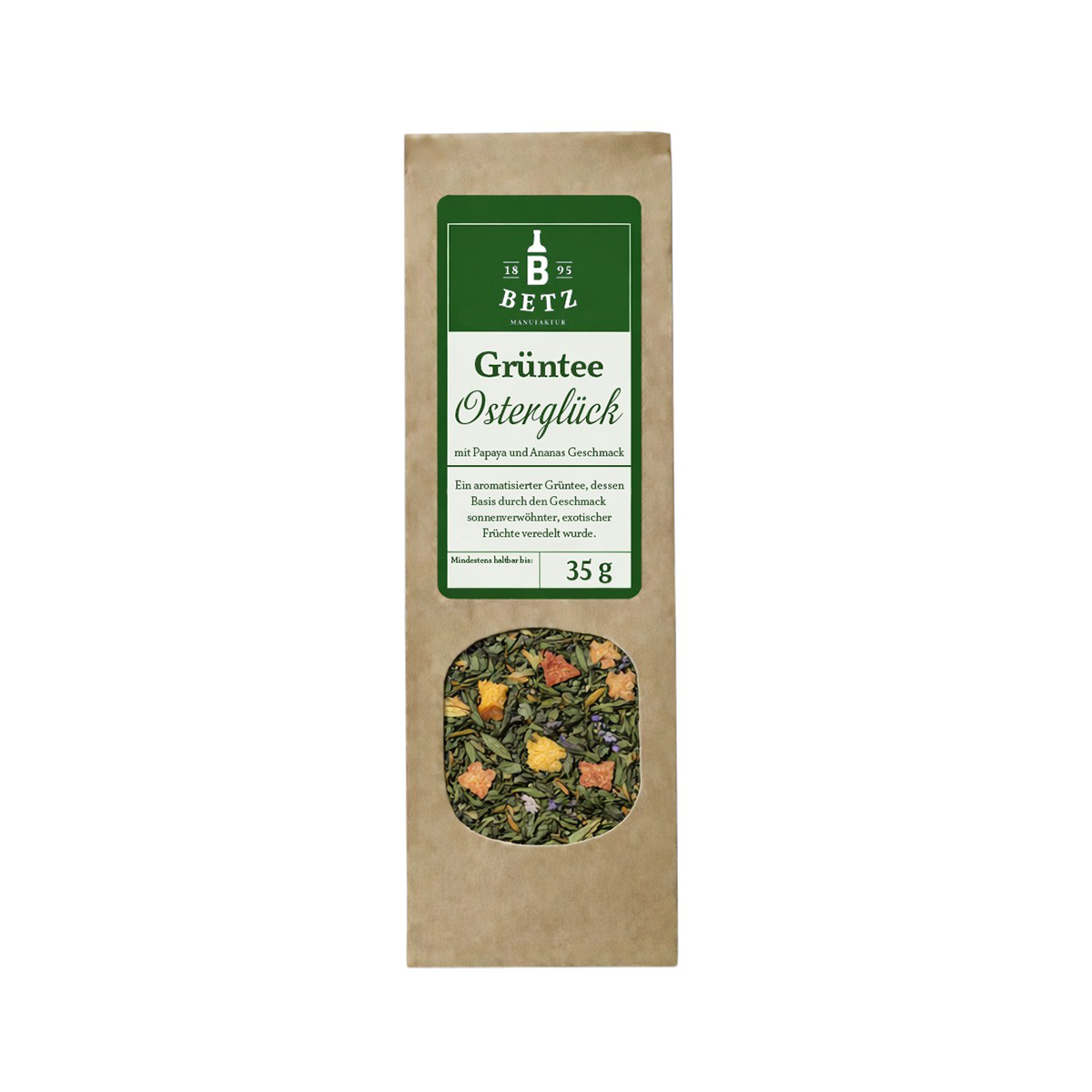 Grüntee "Osterglück" in Papiertüte