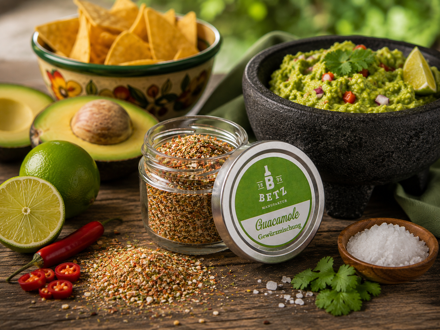 Guacamole Gewürzmischung im Schraubglas, 35 g