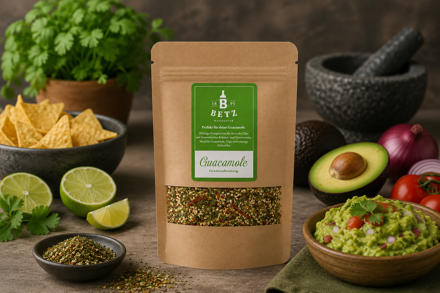 Guacamole Gewürzmischung in Mailingtüte, 20 g