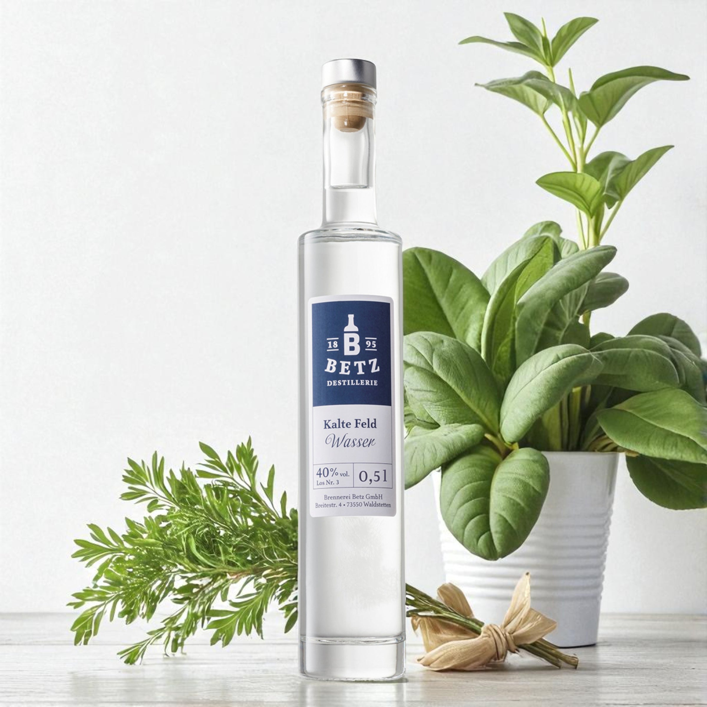 Kalte Feld Wasser 40 % vol.