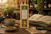 Kräutertee "Quelle des Glücks" in Präsentkartonage