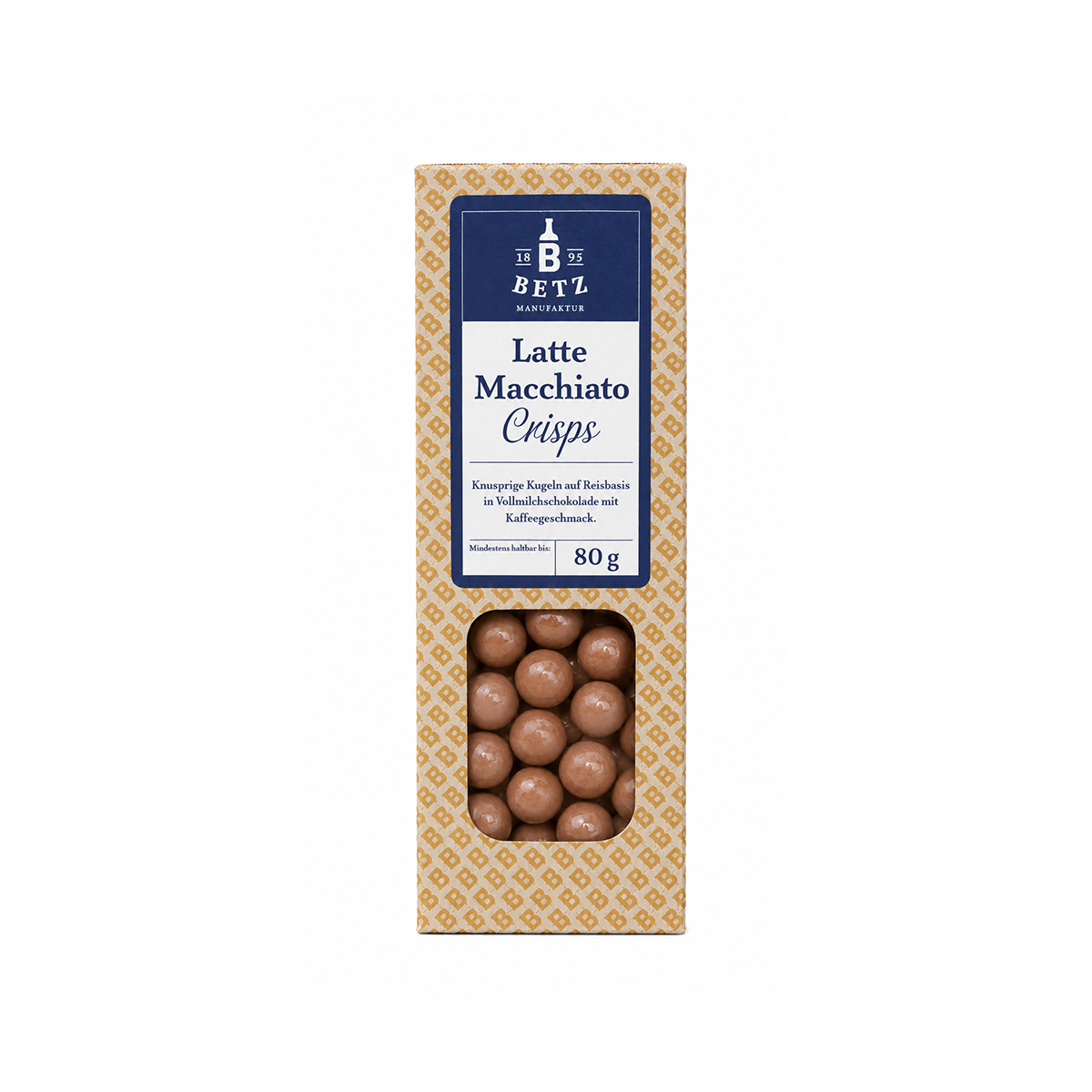 Latte Macchiato Crisps 80 g in Präsentkartonage