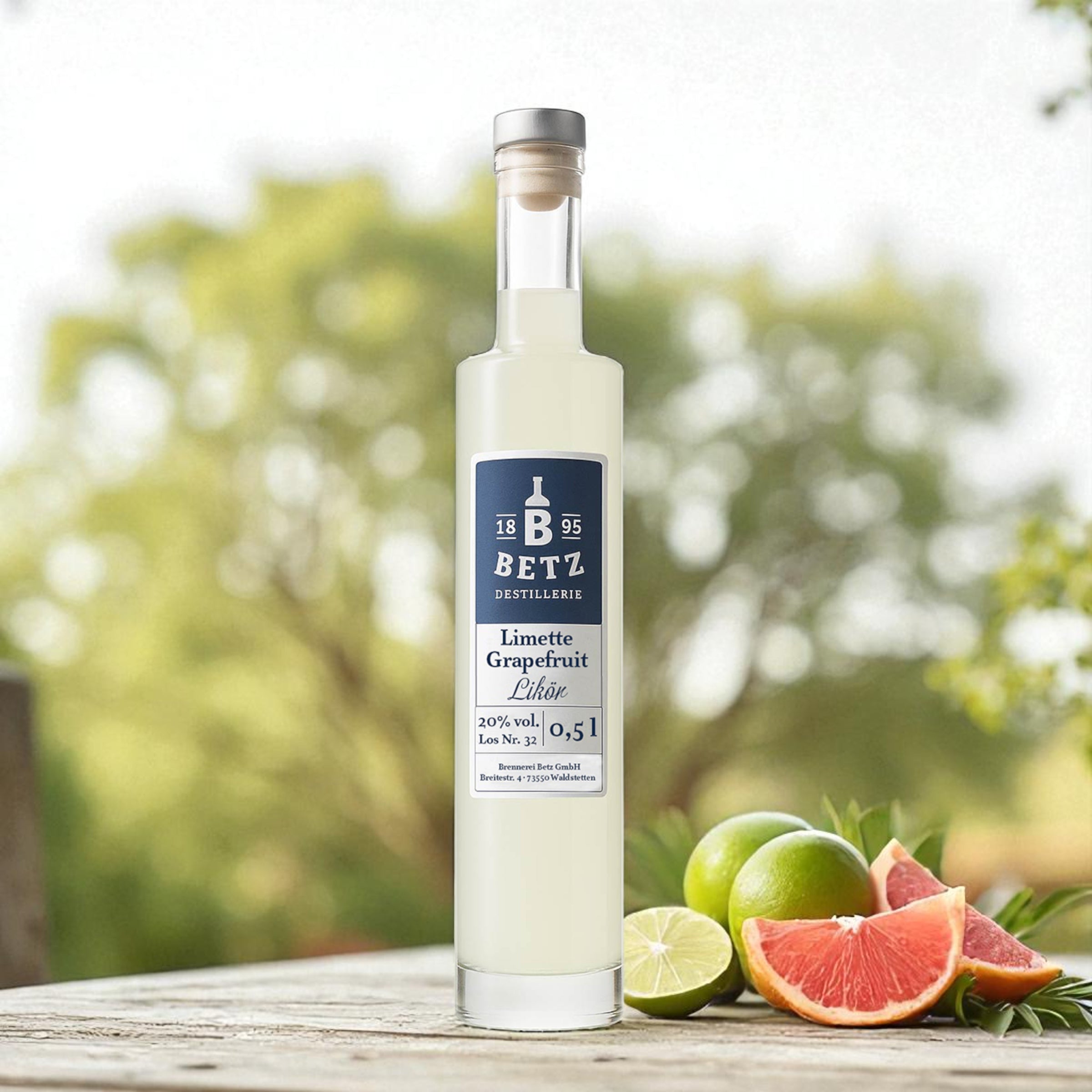 Limette-Grapefruit-Likör, 20 % vol.