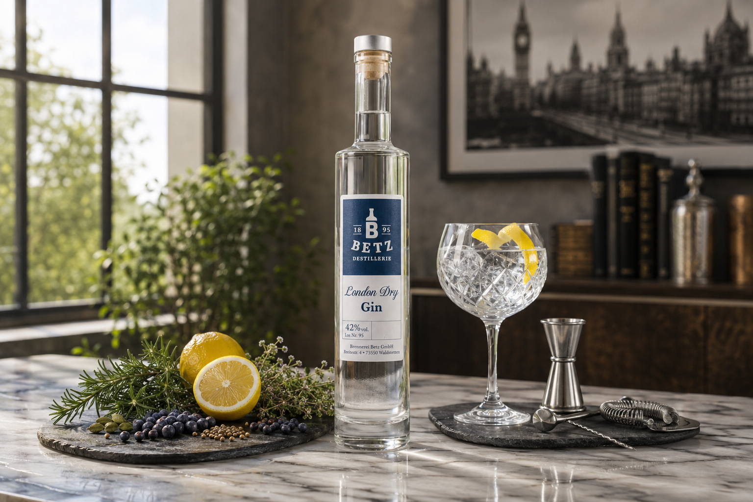 London Dry Gin 40% vol.